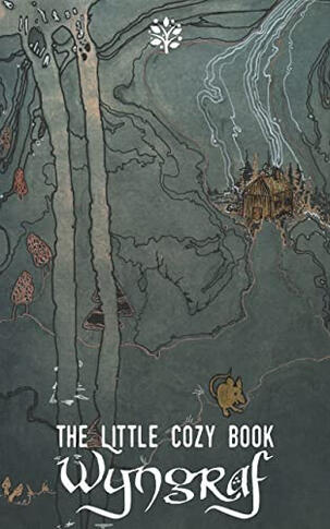 A book cover labeled 'The Little Cozy Book' and 'Wyngraf.'